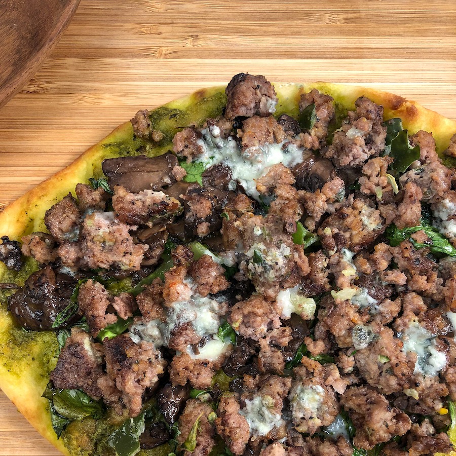 Easy Beefy Flatbread Recipe